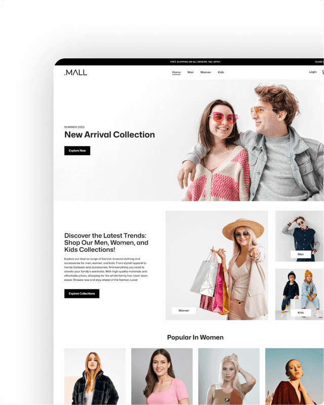 ecommerce website