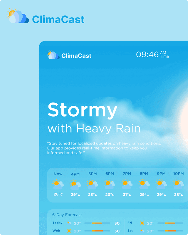 weather application